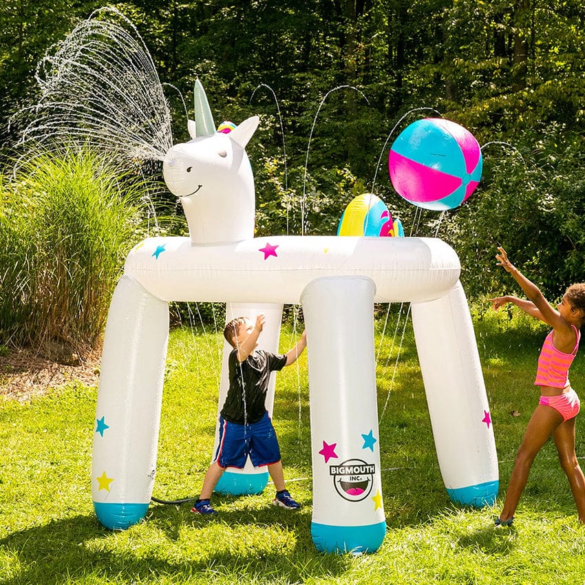 Bigmouth inc ginormous unicorn sprinkler on sale