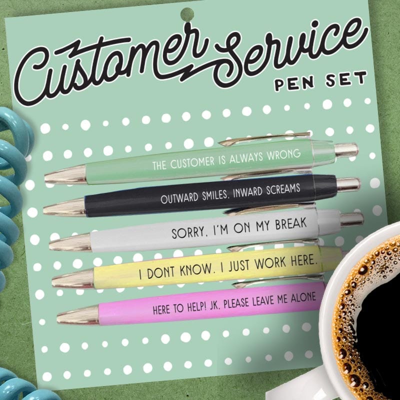 Customer Service Pen Set - Fun Club – FRIVVY