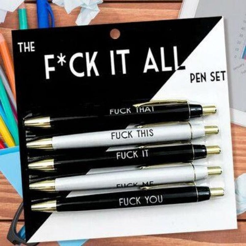 Funny Profanity Pen (Touch me. & you die)