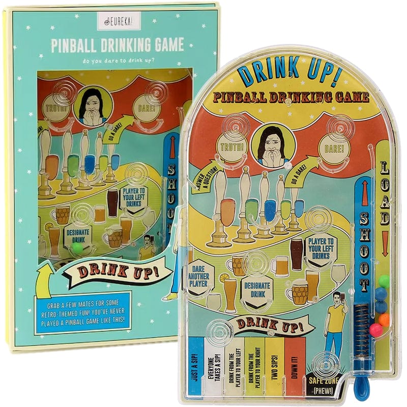 Drink Up! Eureka Pinball Drinking Game