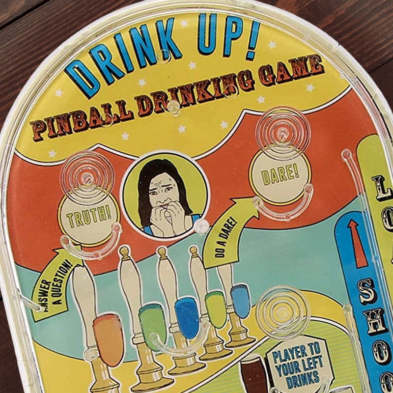 Drink Up! Eureka Pinball Drinking Game