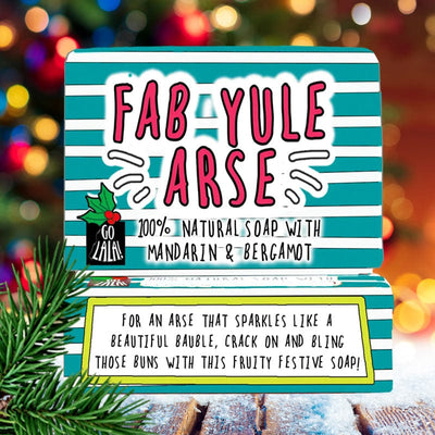 Fab Yule Arse Christmas Soap - Go La La Soap