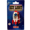 Retro Rocket Ship Keychain with LED + Sound - Unique Gift by Streamline