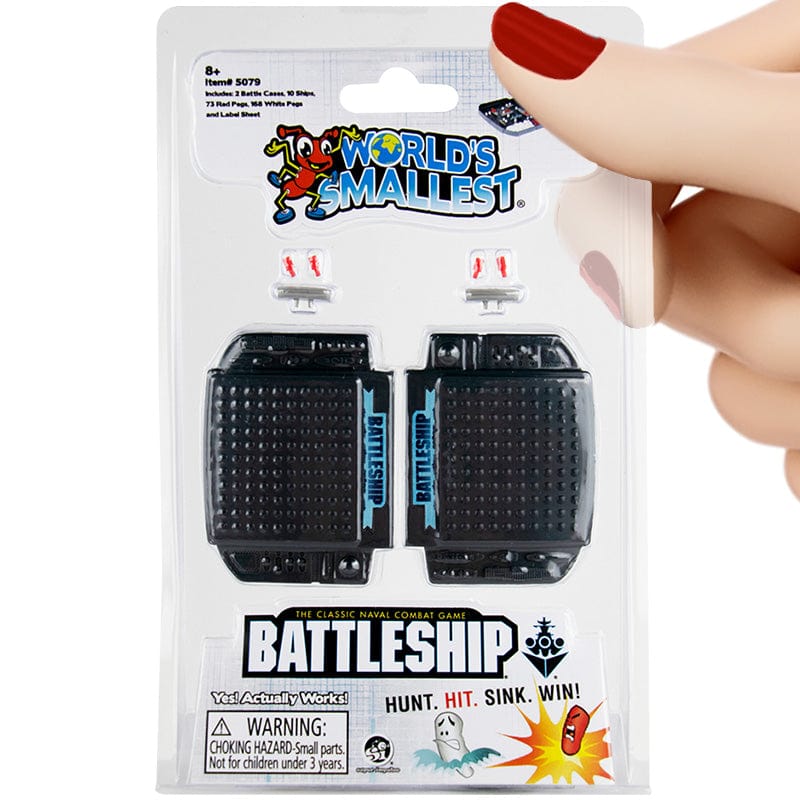 World's Smallest Battleship - Unique Gift by Super Impulse