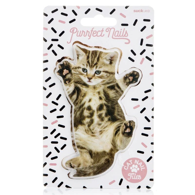 Purrfect Nails Cat Belly Nail File by SuckUK