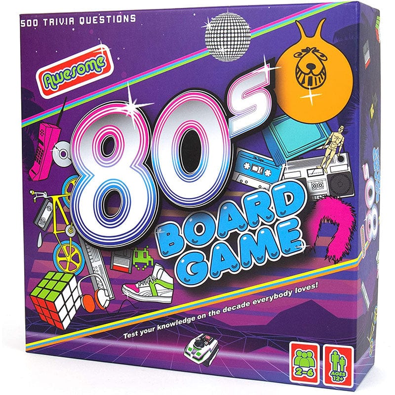 Awesome 80's Board Game - Gift Republic