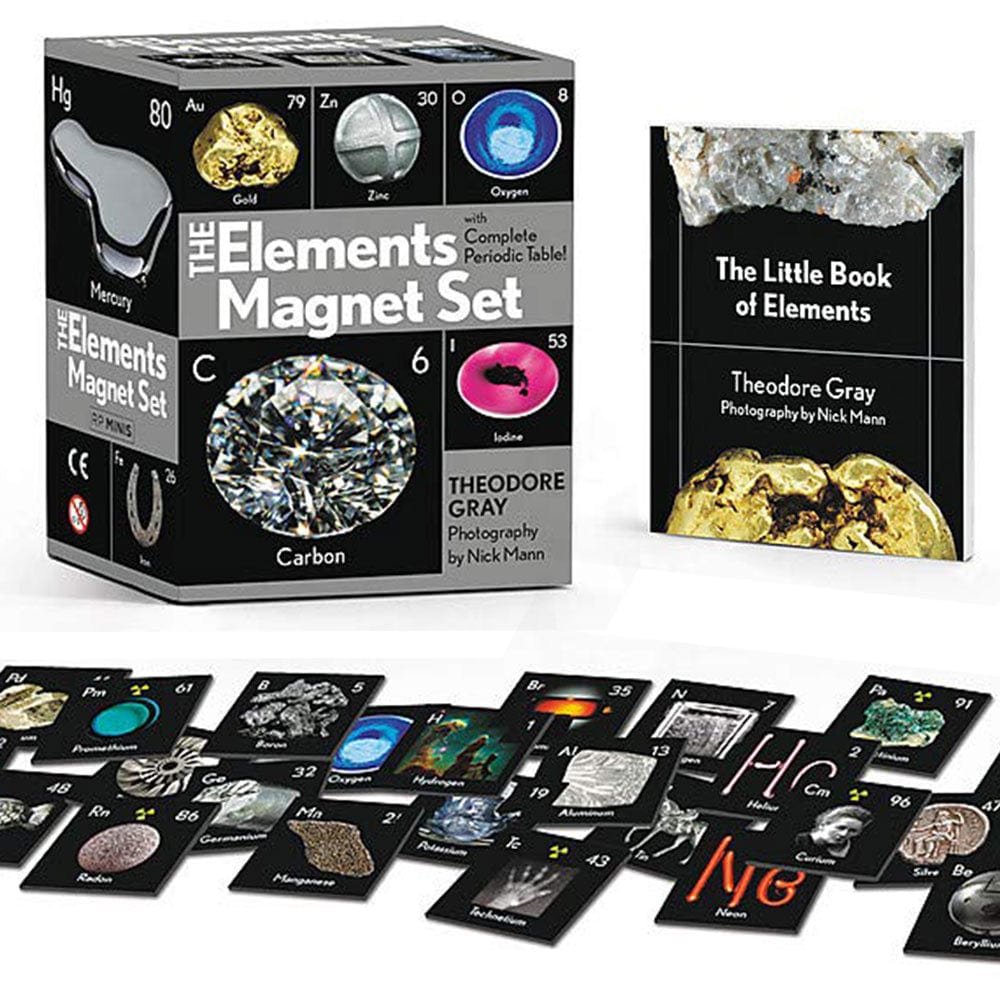 The Elements Magnet Set with Complete Periodic Table - Running Press