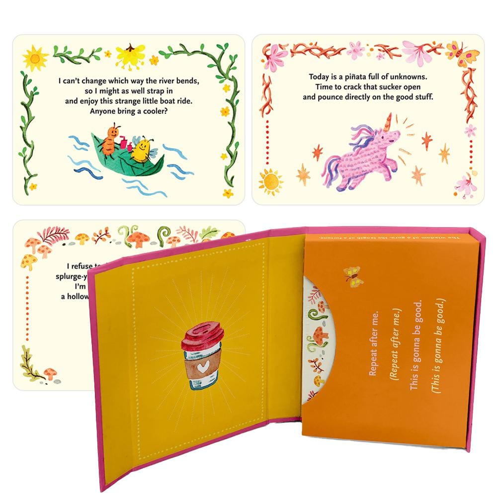 Affirmators! Morning Mantras Card Deck by Knock Knock