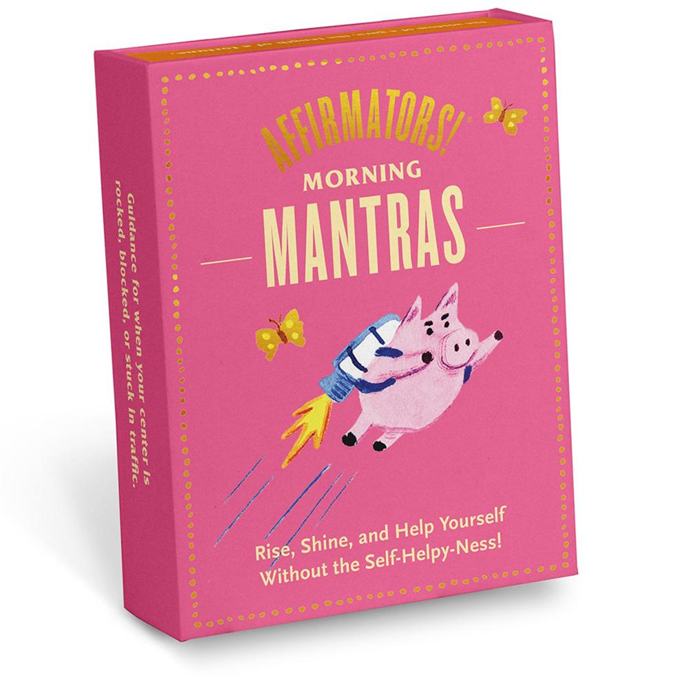 Affirmators! Morning Mantras Card Deck - Knock Knock