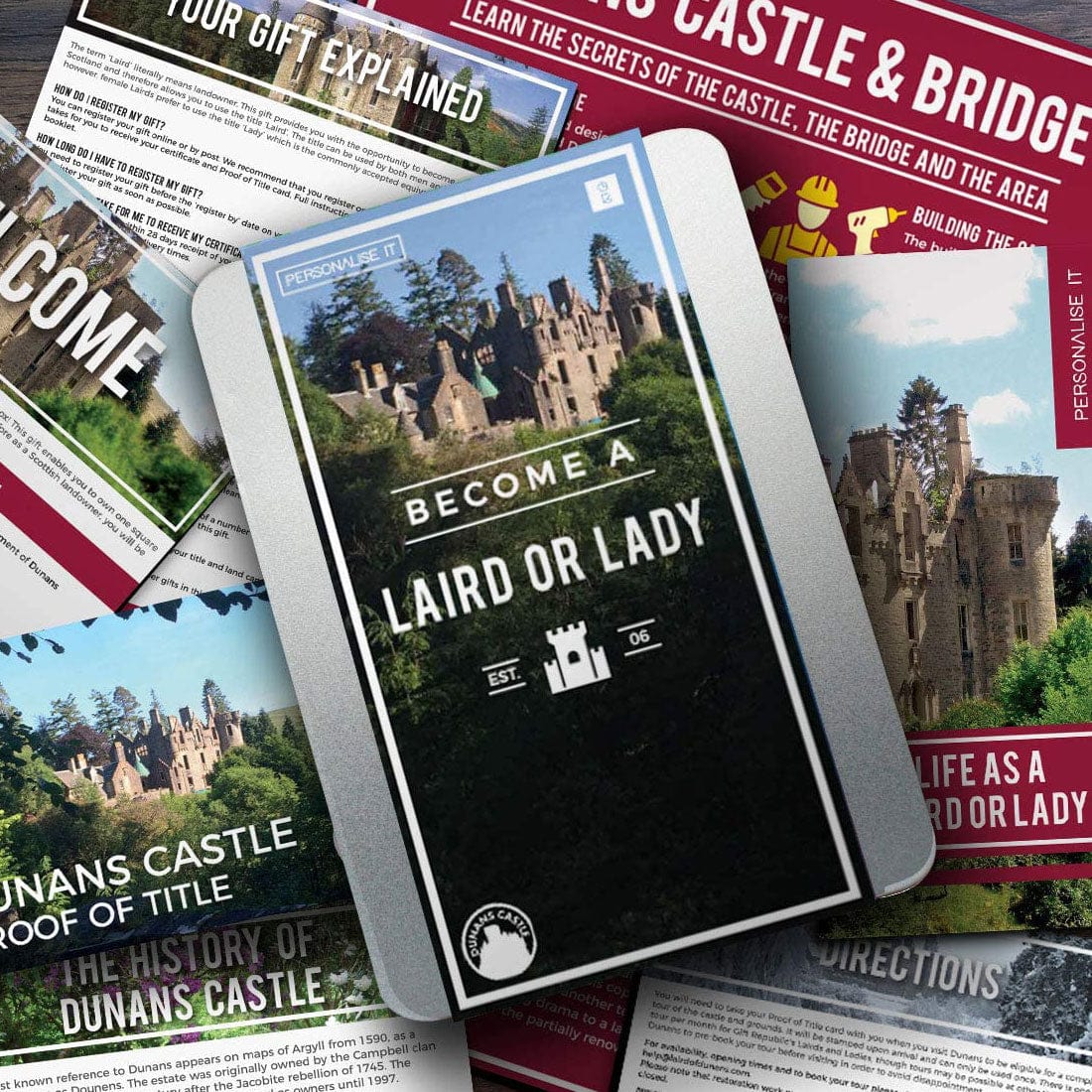 Become a Laird or Lady - Gift Republic