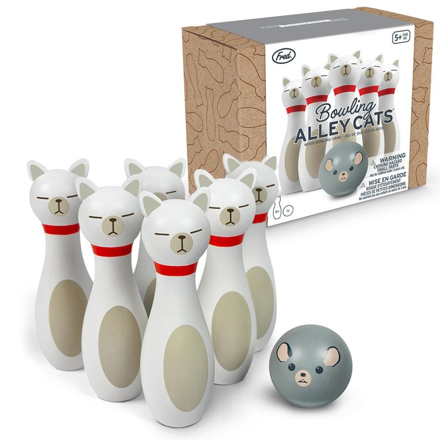 Bowling Alley Cats Bowling Game by Fred & Friends at Perpetual Kid