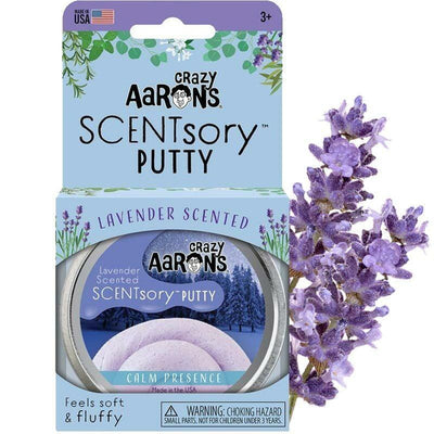 Calm Presence Lavender Scented Putty - Crazy Aaron's Thinking Putty