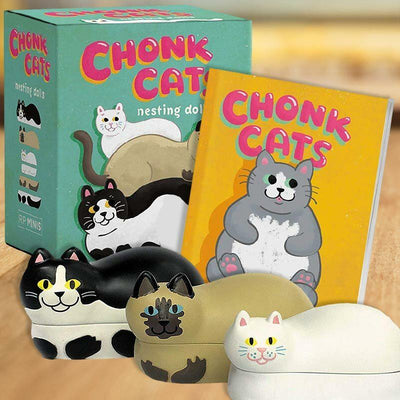 Chonk Cats Nesting Dolls - Running Press