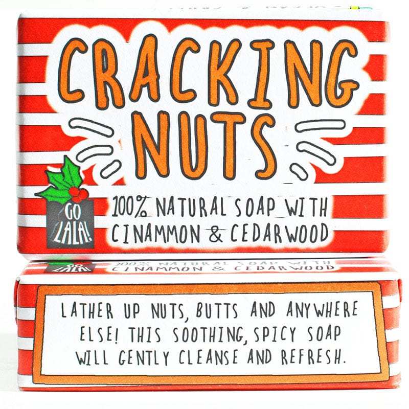 Cracking Nuts Christmas Soap Bar - Go La La