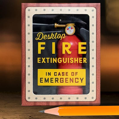 Desktop Fire Extinguisher With Sound - Running Press