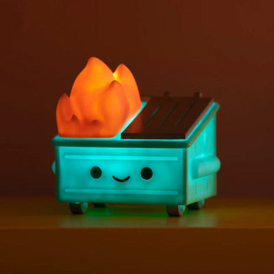 Dumpster Fire Meme - Night Light