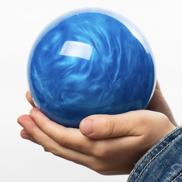 Sworld Earth - Blue Rheoscopic Ball by Copernicus Toys