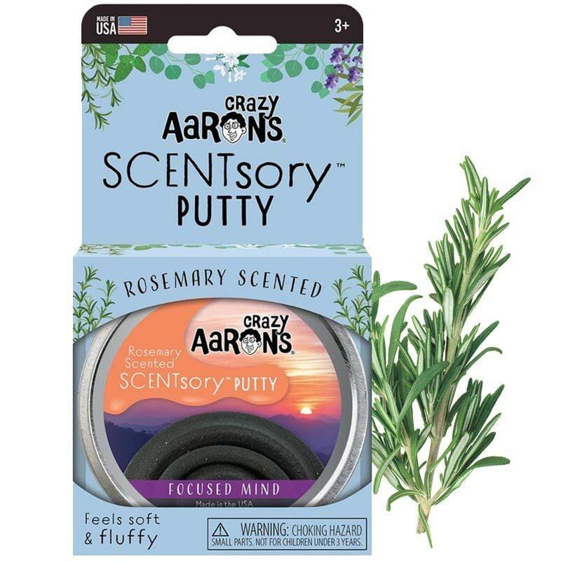 Focused Mind Rosemary Scented Putty - Crazy Aaron's Thinking Putty