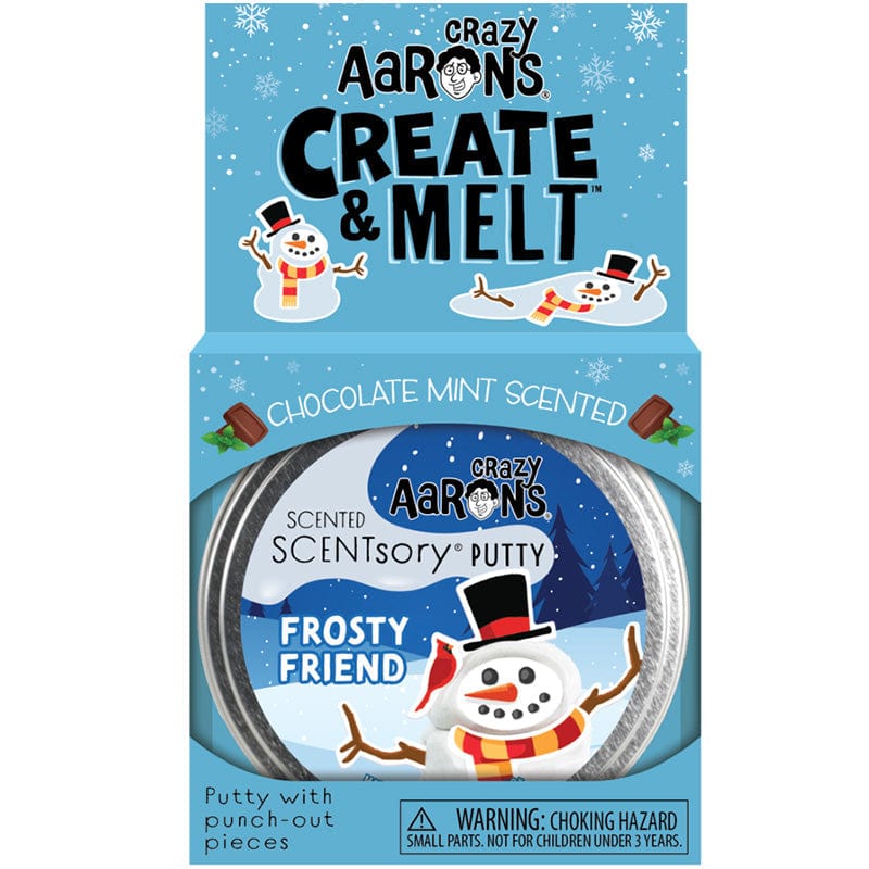 Frosty Friend Mint Chocolate Scented Putty by Crazy Aaron's Thinking Putty