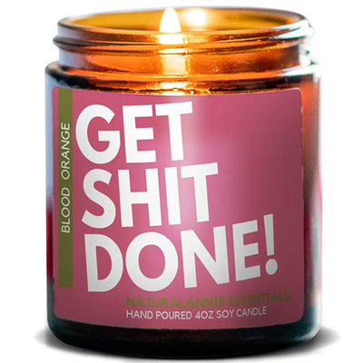 Get Sh*t Done Candle - NaturalAnnie Essentials