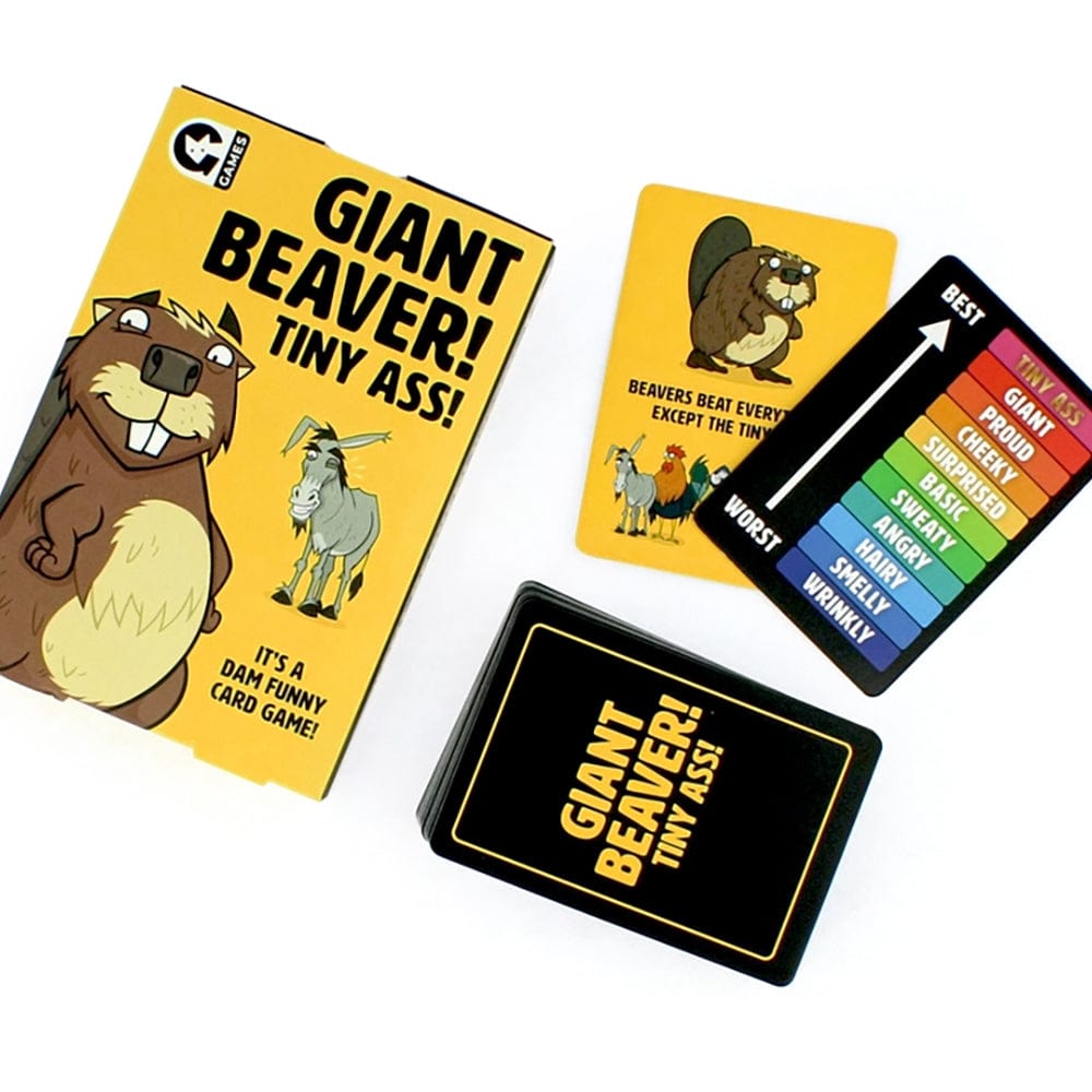 Giant Beaver! Tiny Ass! Card Game