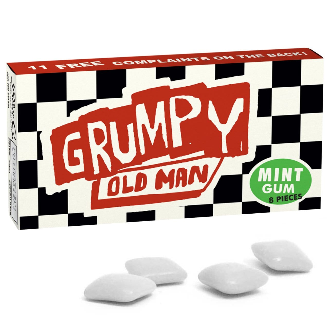 Grumpy Old Man Gum - Blue Q