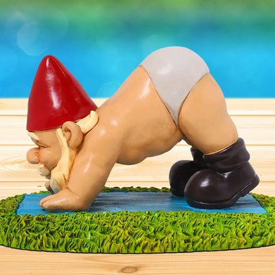 Hot Yoga Garden Gnome