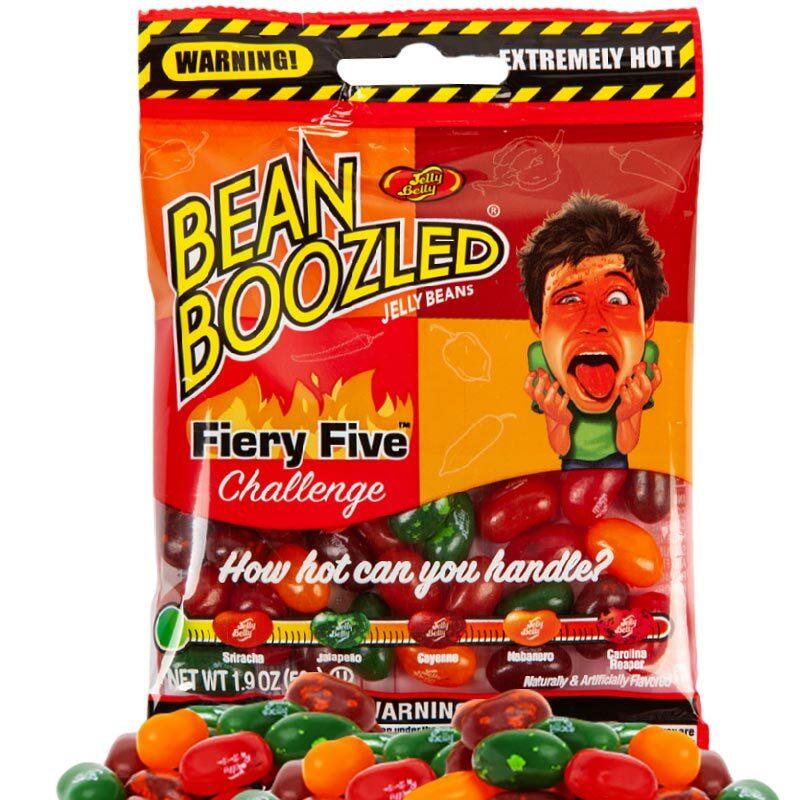 Jelly Belly Bean Boozled Fiery Five - Nassau Candy