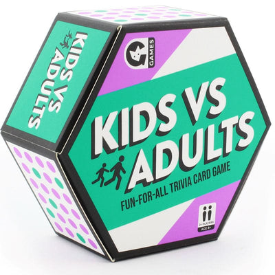 Kids Vs Adults Trivia Card Game