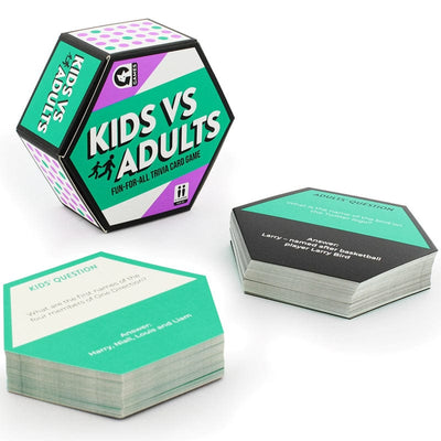 Kids Vs Adults Trivia Card Game