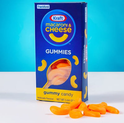 Gummy Mac & Cheese Candy - Kraft Macaroni & Cheese Gummies  