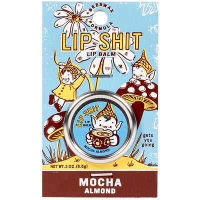 Mocha Almond Lip Shit Lip Balm - Blue Q