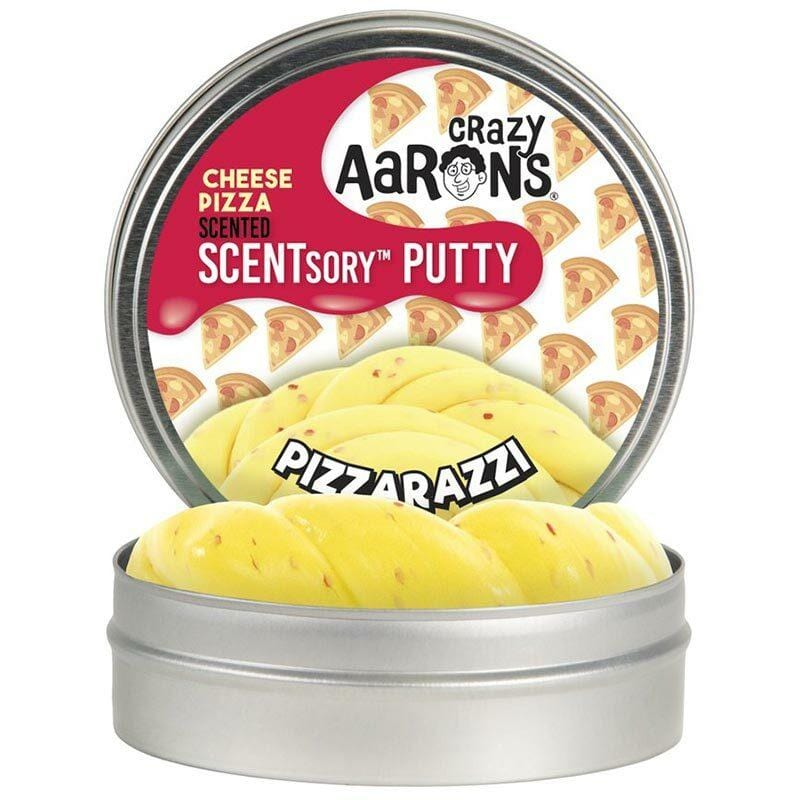 Pizzarazzi Cheese Pizza Scented Putty - Crazy Aaron's Thinking Putty