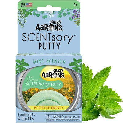 Positive Energy Mint Scented Putty - Crazy Aaron's Thinking Putty