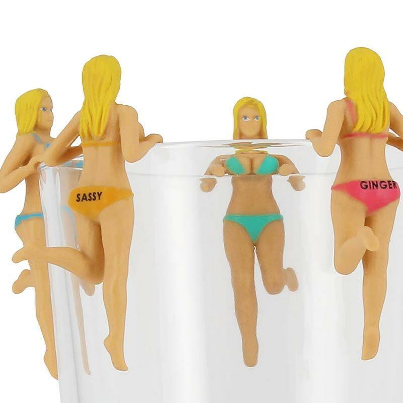 Bosom Buddies Drink Markers by NPW