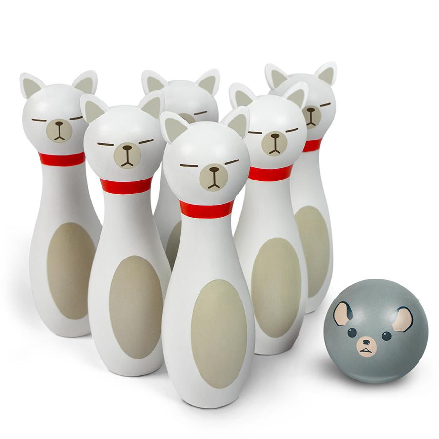 Bowling Alley Cats Bowling Game by Fred & Friends