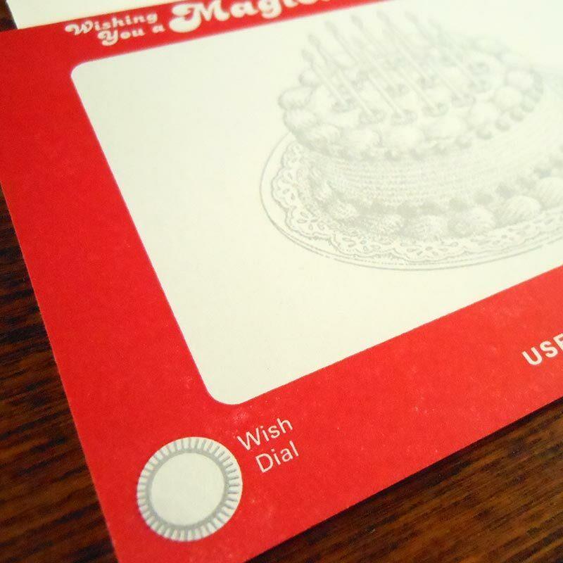 Etch A Sketch Birthday Card by a. favorite design