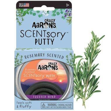 Focused Mind Rosemary Scented Putty by Crazy Aaron's Thinking Putty