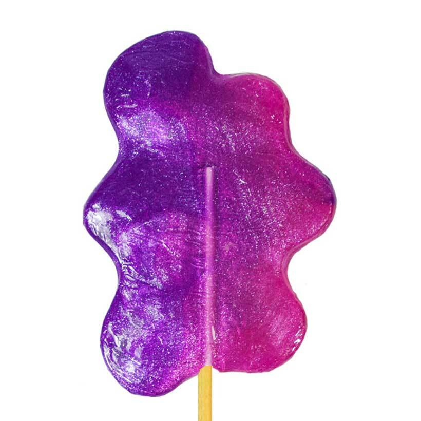 Glitter Swirl Slime Lollipop by Melville Candy