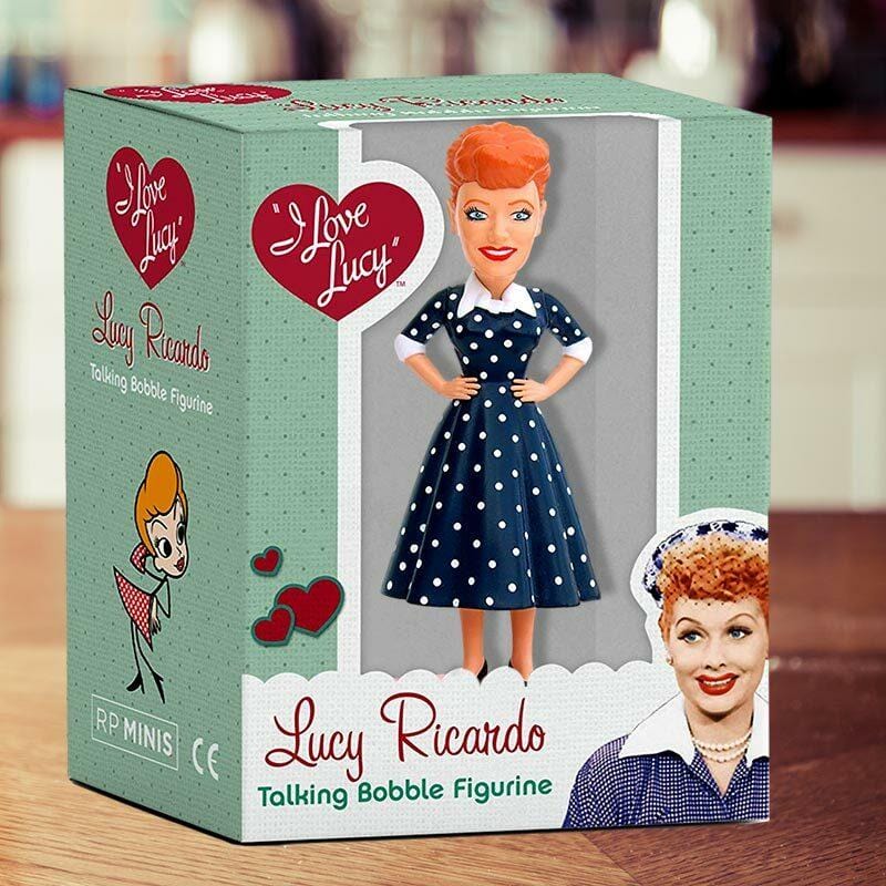 I Love Lucy Talking Bobble Figurine by Running Press