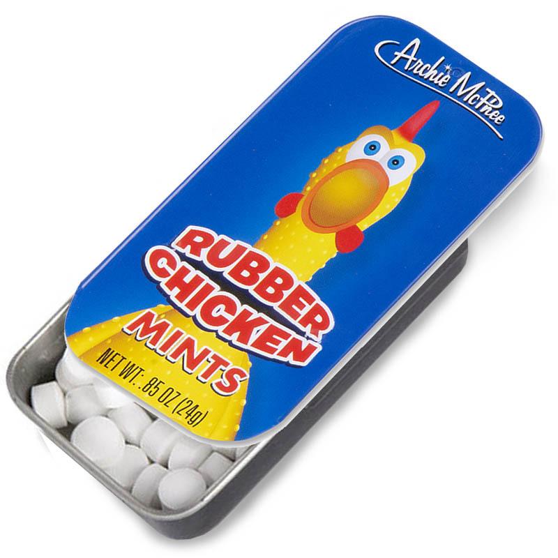 Rubber Chicken Mints by Archie McPhee