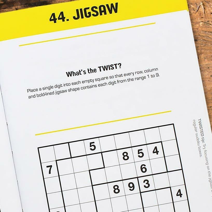 Twisted Sudoku Puzzle Book