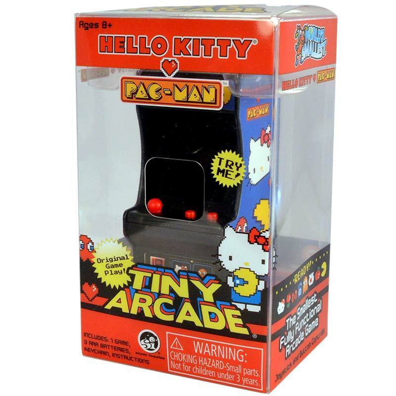 World's Smallest Hello Kitty Pac-Man Arcade Game by Super Impulse