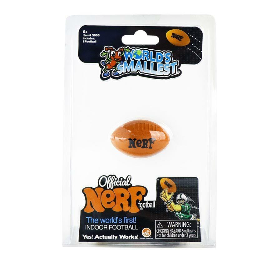 World's Smallest Nerf Football by Super Impulse