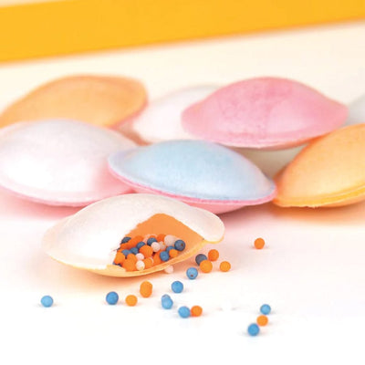 Satellite Wafers Filled with Assorted Candy Beads