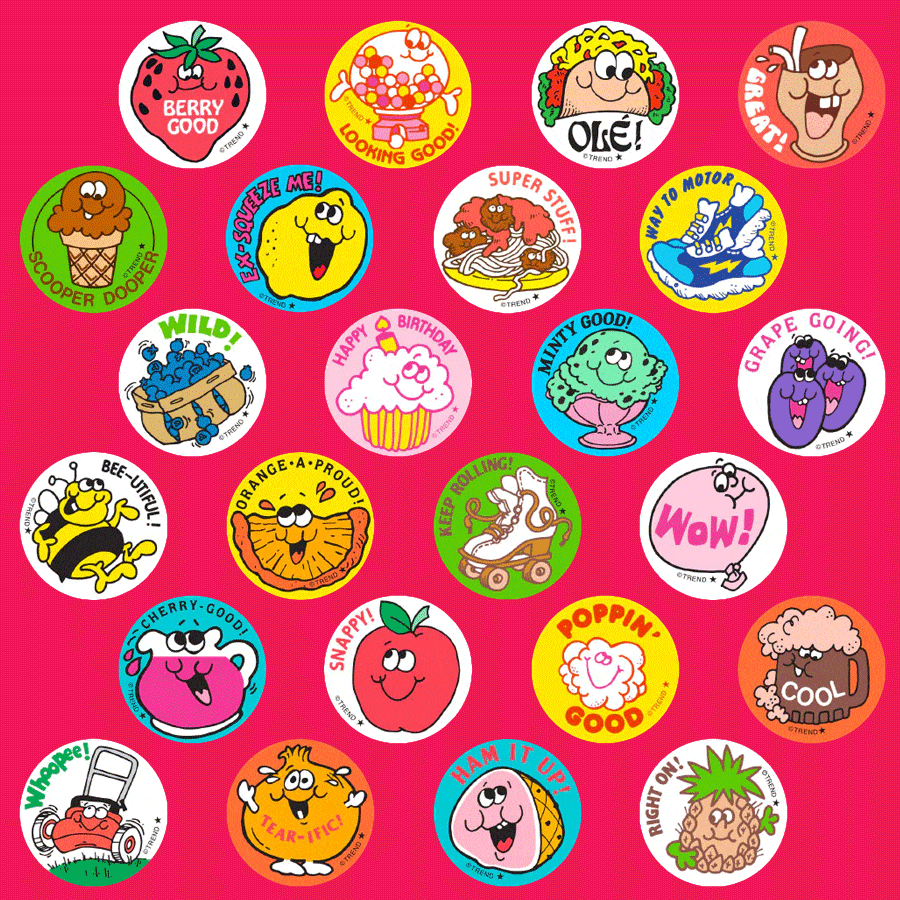 Scratch 'n Sniff Stinky Stickers - Trend Enterprises