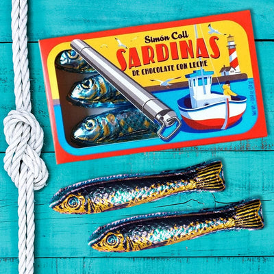 Chocolate Sardines in a "Tin" - Matiz Espana