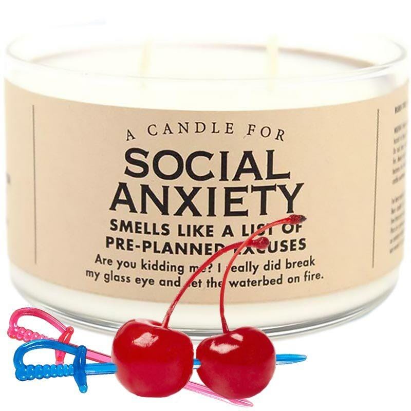 Social Anxiety Candle - Whiskey River Soap Co.