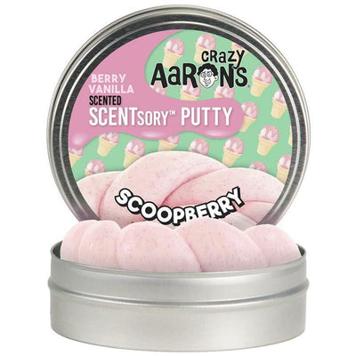 Strawberry Strawberry Vanilla Scented Putty - Crazy Aaron's Thinking Putty