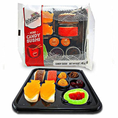 Sushi Gummy Candy in Bento Box - Raindrops